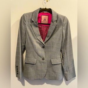 Thomas Pink tweed blazer | Gray | Size 4